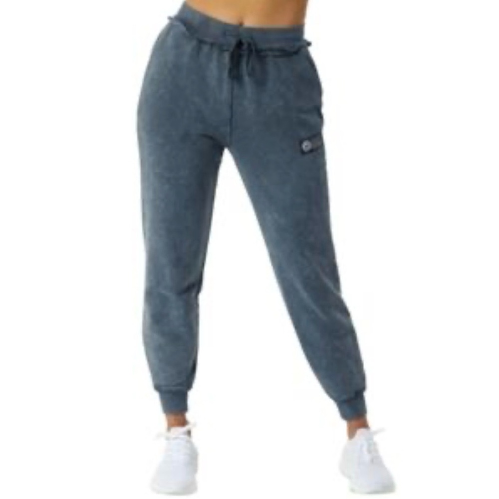 Alphalete Very Terry Washed Blue Topaz Jogger Size XS
